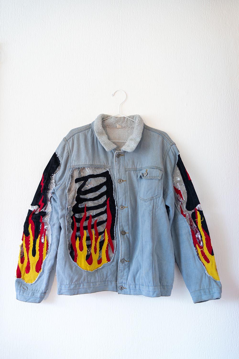 FIERY DENIM JACKET