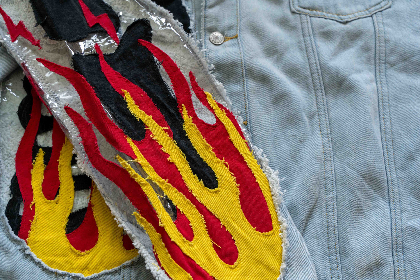 FIERY DENIM JACKET